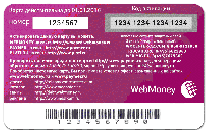 WMZ-card, back-side