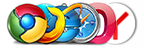 All browsers, including
mobile browsers